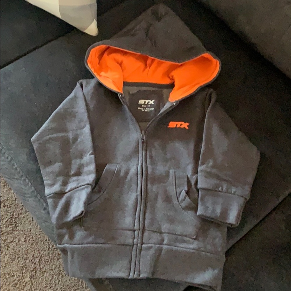 New STX hoodie soft full zipper